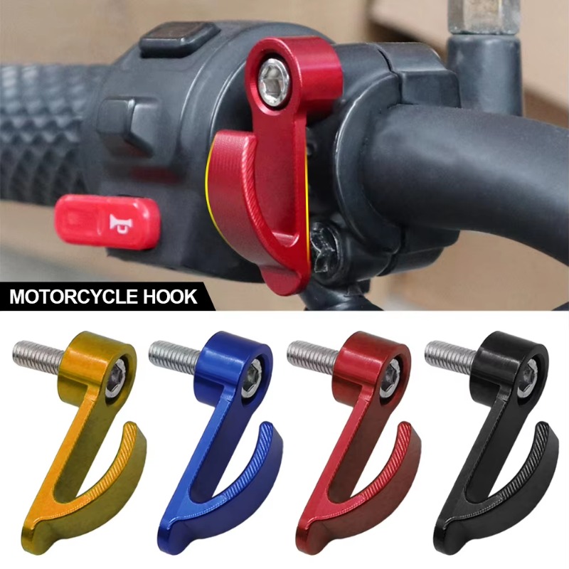 Motorcycle Gear Rack - Universal Motorcycle Hook Aluminium Alloy Motorcycle