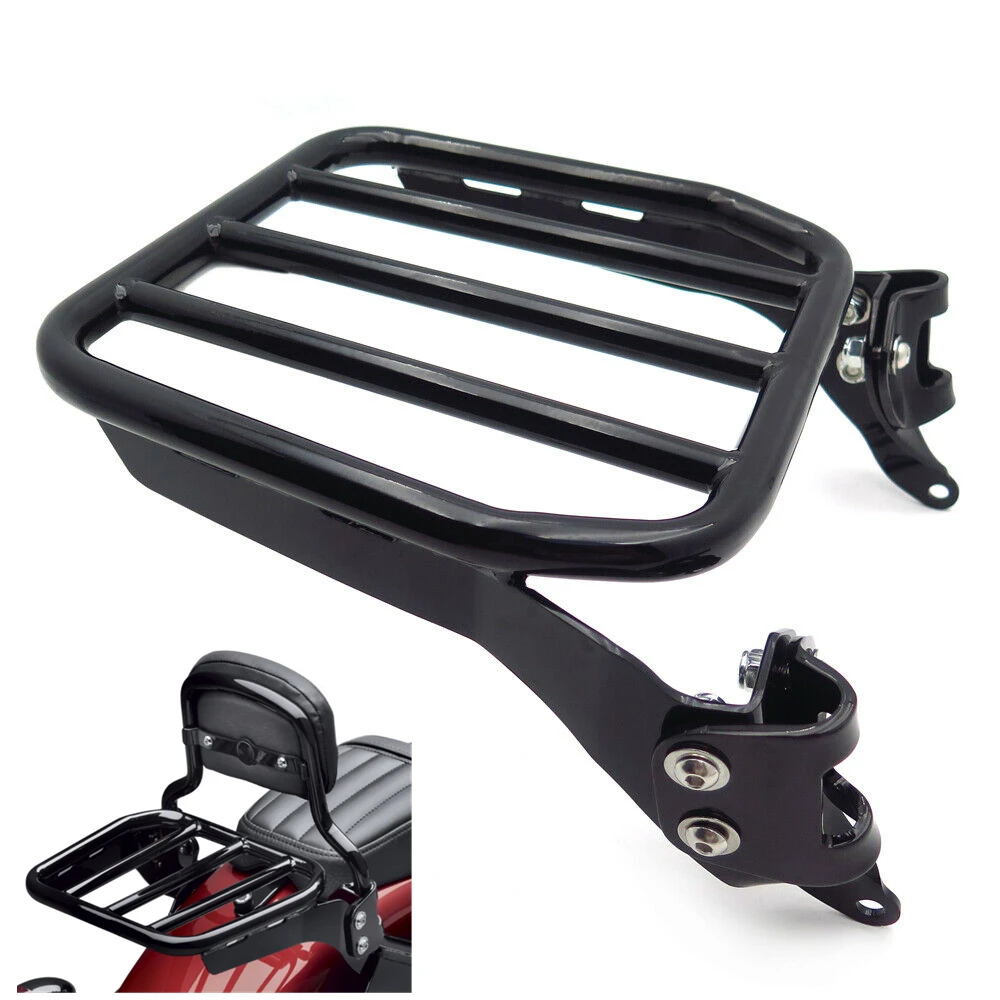 Motorcycle Gear Rack - Motorcycle Sport Luggage Rack Holdfast Upright