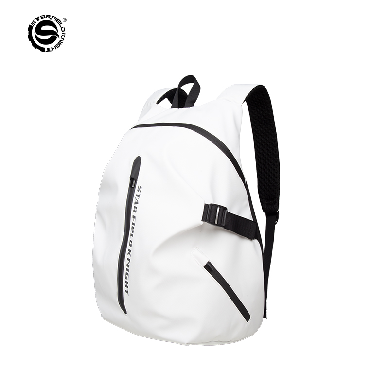 Motorcycle Gear White - SFK Large Capacity Motorcycle Helmet Bag