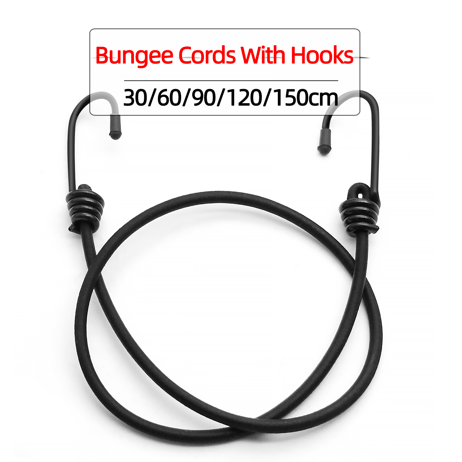 Motorcycle Gear Wall Mount - 1Pc Bungee Cords High Elasticity Tied