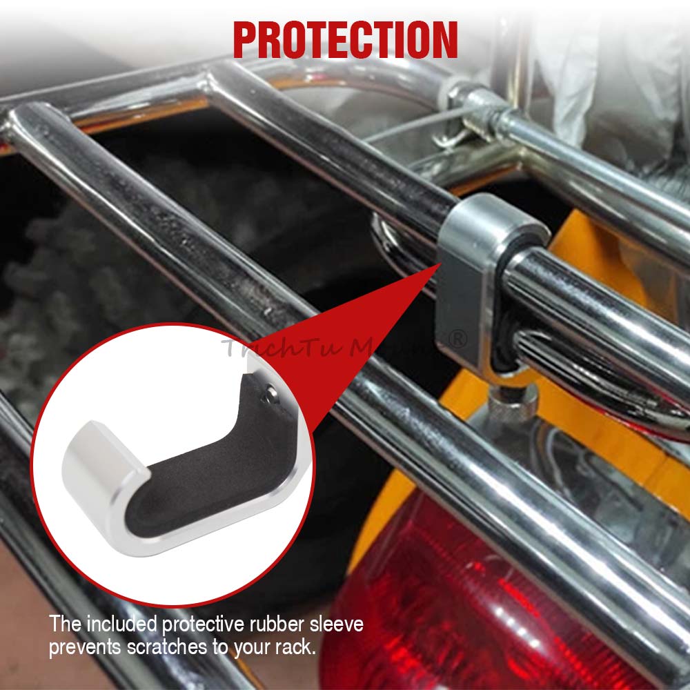 Motorcycle Luggage Rack Basket - Motorcycle Gear Wall Mount recension och pris