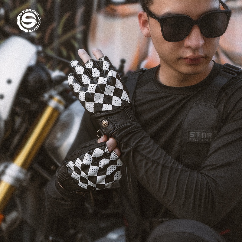 STAR FIELD KNIGHT SKG-566 Summ - Motorcycle Gear White recension och pris