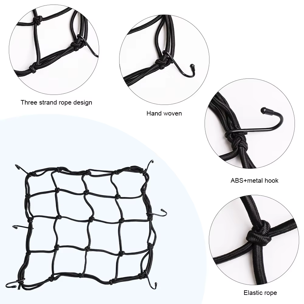 Motorcycle Cargo Net Bike Lugg - Motorcycle Gear Wall Mount recension och pris