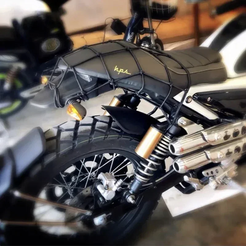 Motorcycle Cargo Net 30x30cm 4 - Motorcycle Gear Wall Mount recension och pris