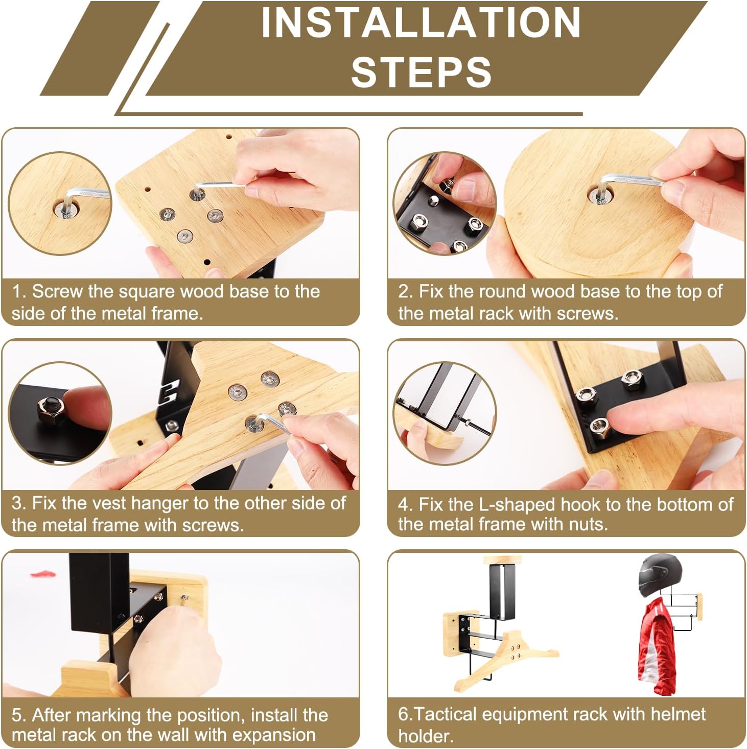 ​Motorcycle Helmet Holder Wall - Motorcycle Gear Wall Mount recension och pris