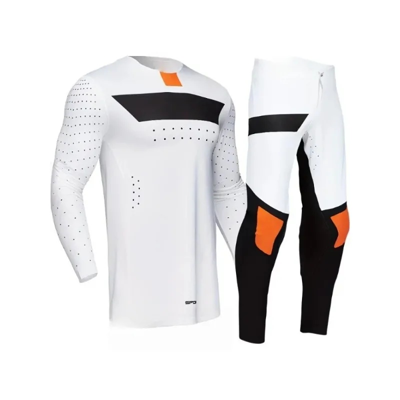2026 Sport Mode White Orange G - Motorcycle Gear White recension och pris
