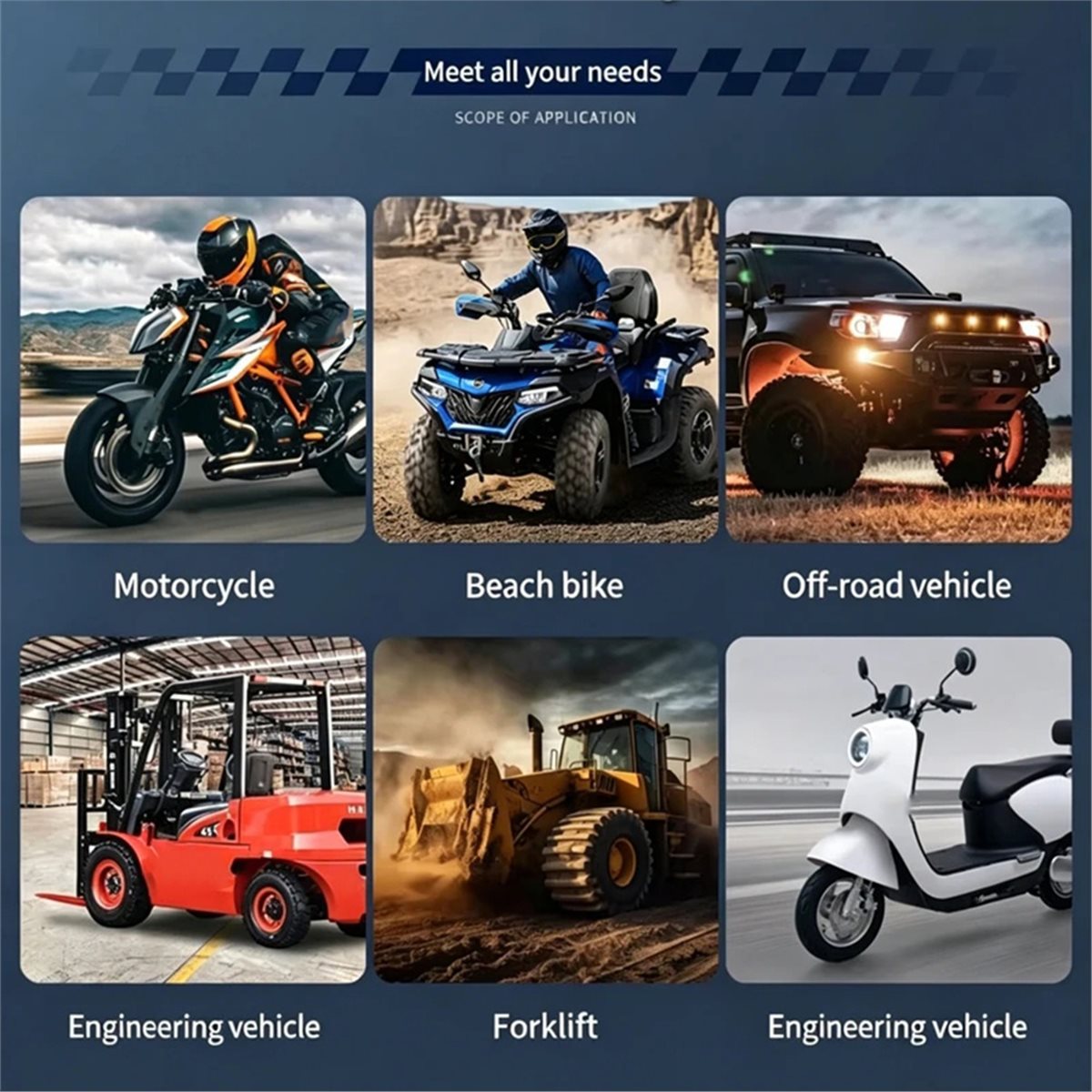 PHONE&GEAR 3inch Led Pod Spotl - Motorcycle Gear Manufacturers recension och pris