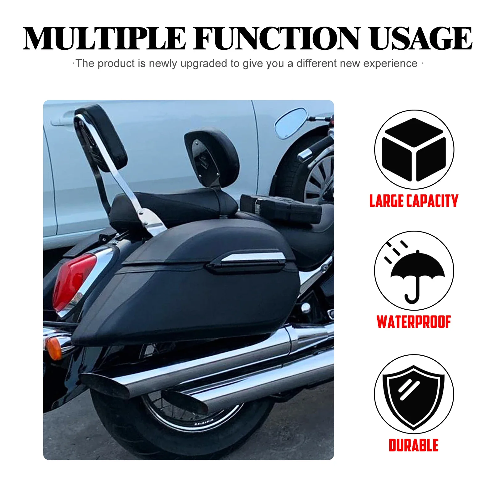 Motorcycle Hard Bags Saddlebag - Motorcycle Gear Pants recension och pris