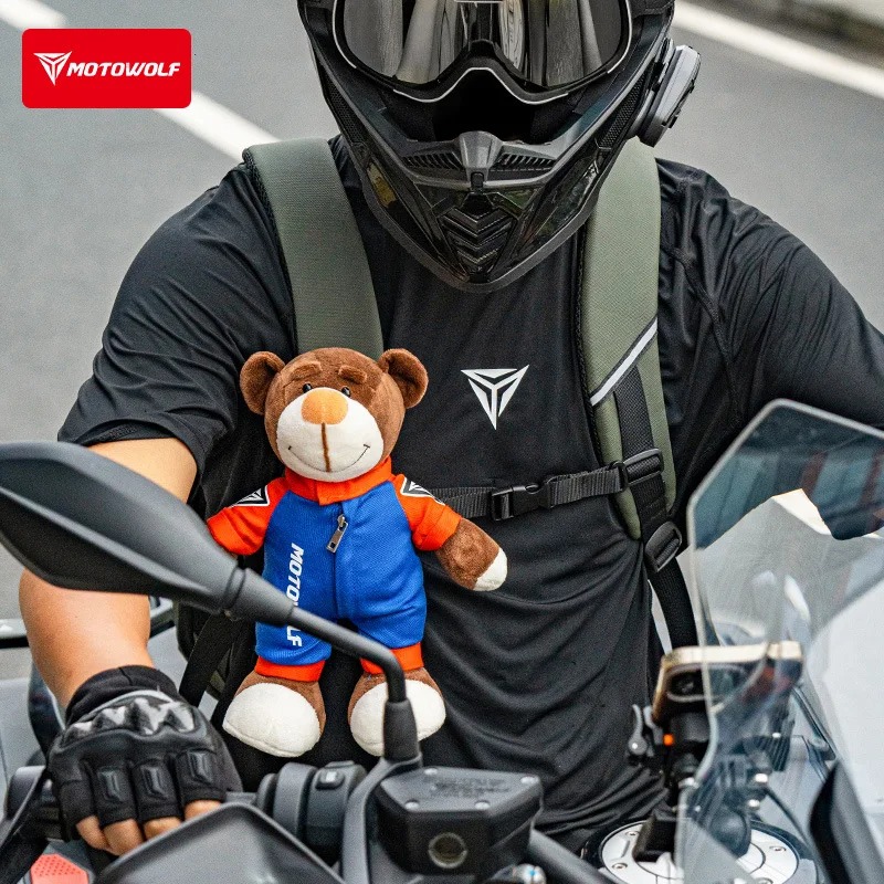 Motorcycle Decoration Bear Dol - Motorcycle Gear Pants recension och pris