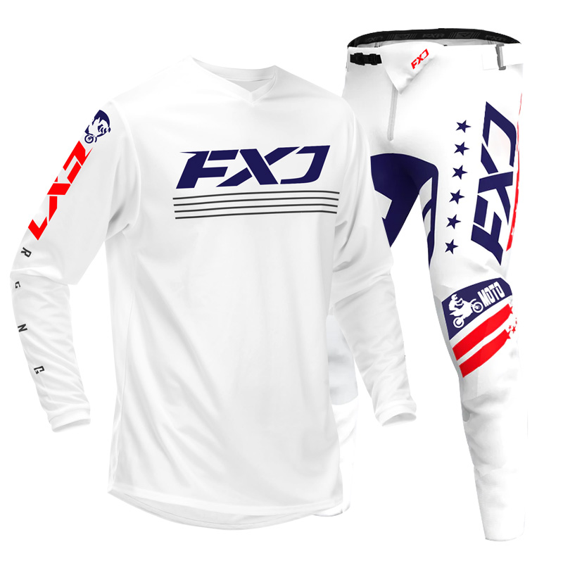 Off Road Motorcycle Jersey and - Motorcycle Gear White recension och pris