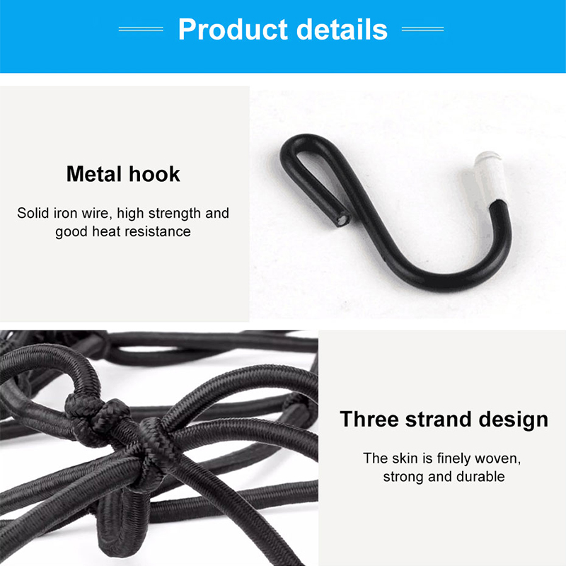 BLALION Motorcycle Luggage Net - Motorcycle Gear Wall Mount recension och pris