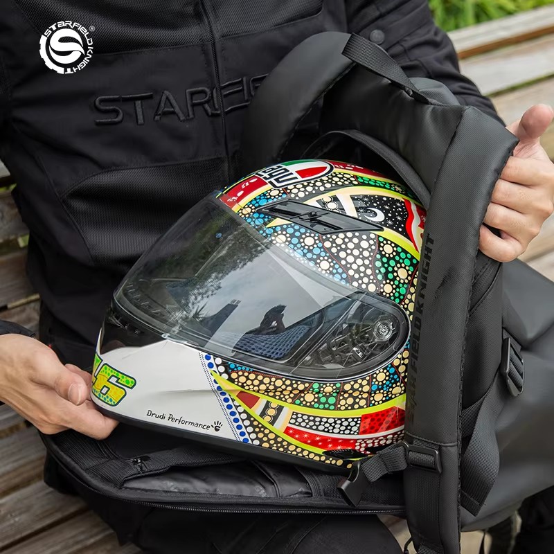 SFK Large Capacity Motorcycle  - Motorcycle Gear White recension och pris