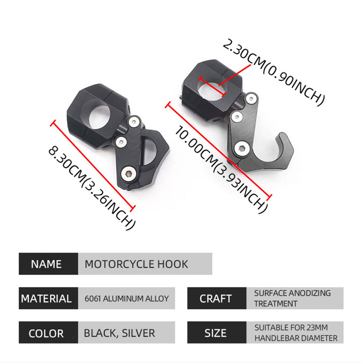 1x Motorcycle Modified Accesso - Motorcycle Gear Wall Mount recension och pris